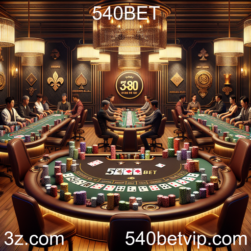 Poker: A emoção das cartas na 540BET